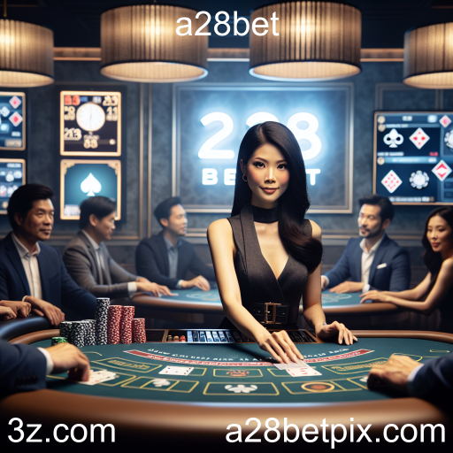 Experimente a Emoção do Cassino Ao Vivo no a28bet